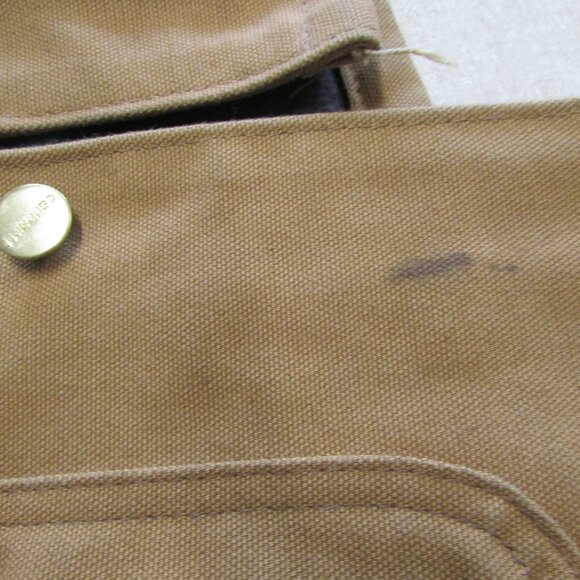 Mens Carhartt Chore Coat, Heavy Canvas Duck, Blanket Lined USA Made 48 Tall - Picture 11 of 12